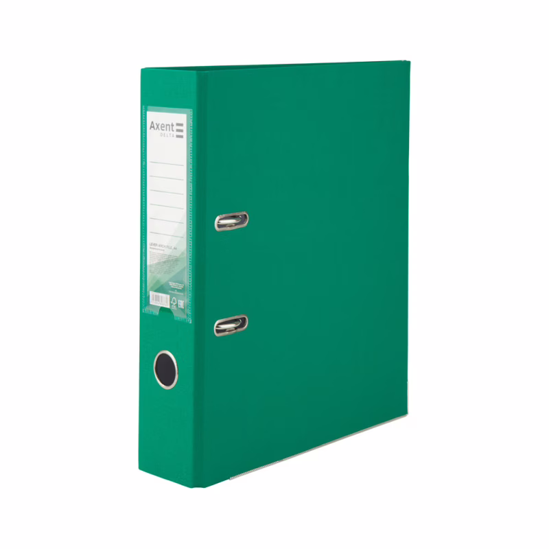 Папка - регистратор Delta by Axent PP 7,5 cм, assembled, green (D1714-04C)