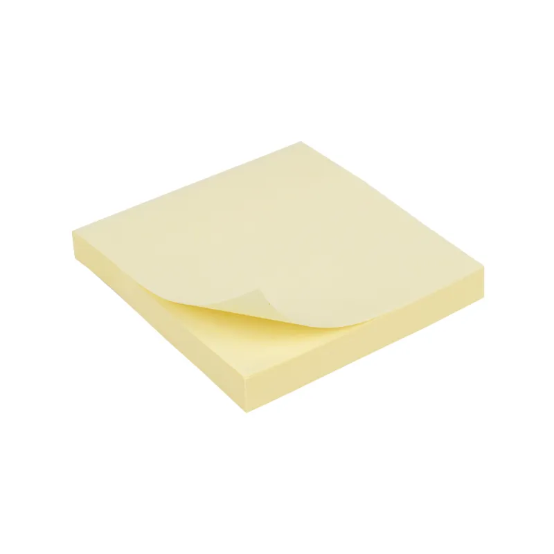 Папір для нотаток Axent 75x75мм, 100 аркушів жовтий (D3314-01)