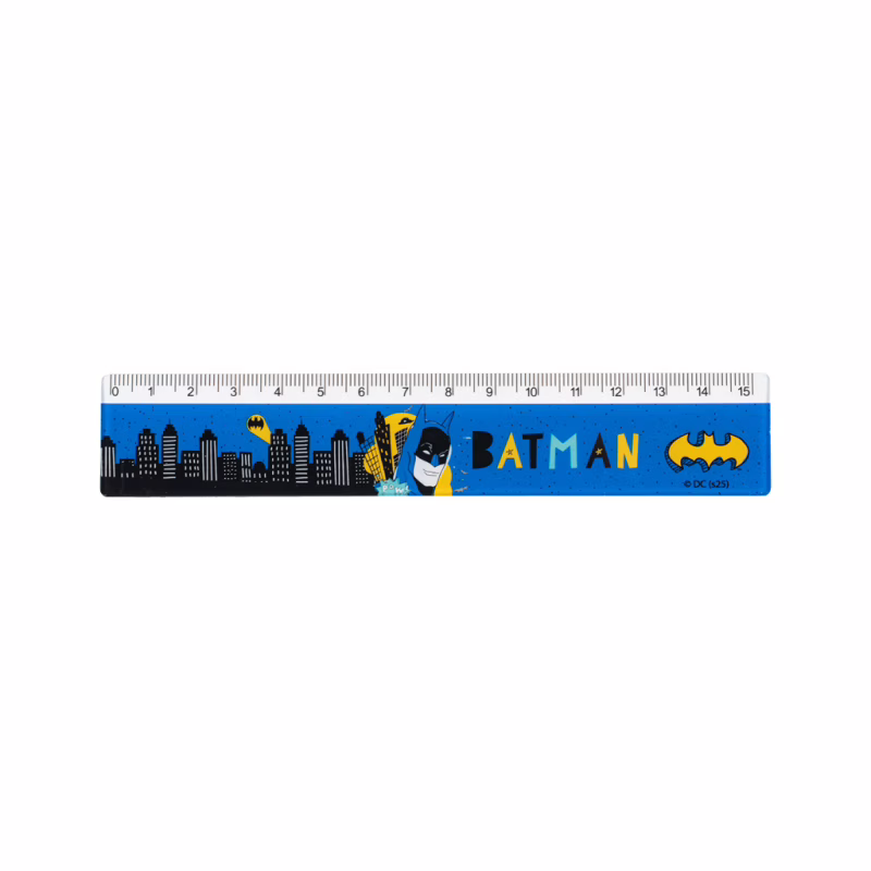 Лінійка Kite DC Comics, 15 см (DC25-090)