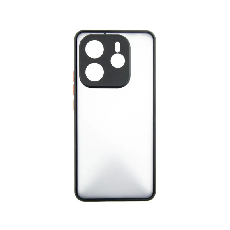 Чохол до мобільного телефона Dengos Matte Xiaomi Redmi Note 14 5G (Black) (DG-TPU-MATT-155)