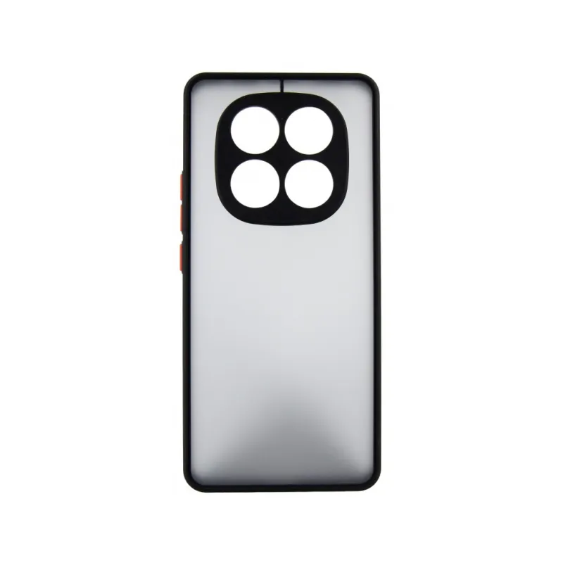 Чохол до мобільного телефона Dengos Matte Xiaomi Redmi Note 14 Pro (Black) (DG-TPU-MATT-156)