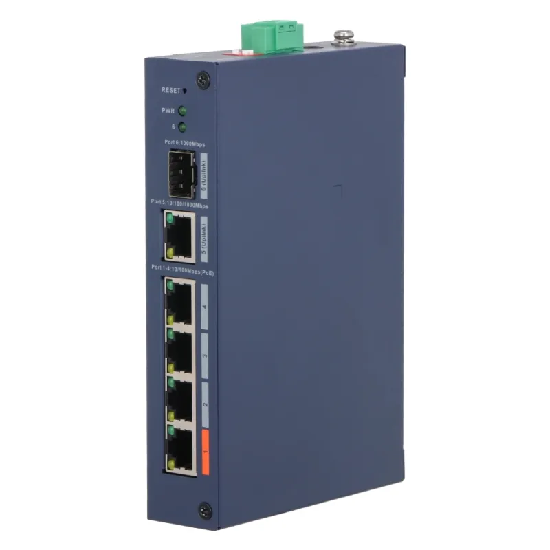 Комутатор мережевий Dahua DH-CHS4106-4ET-60