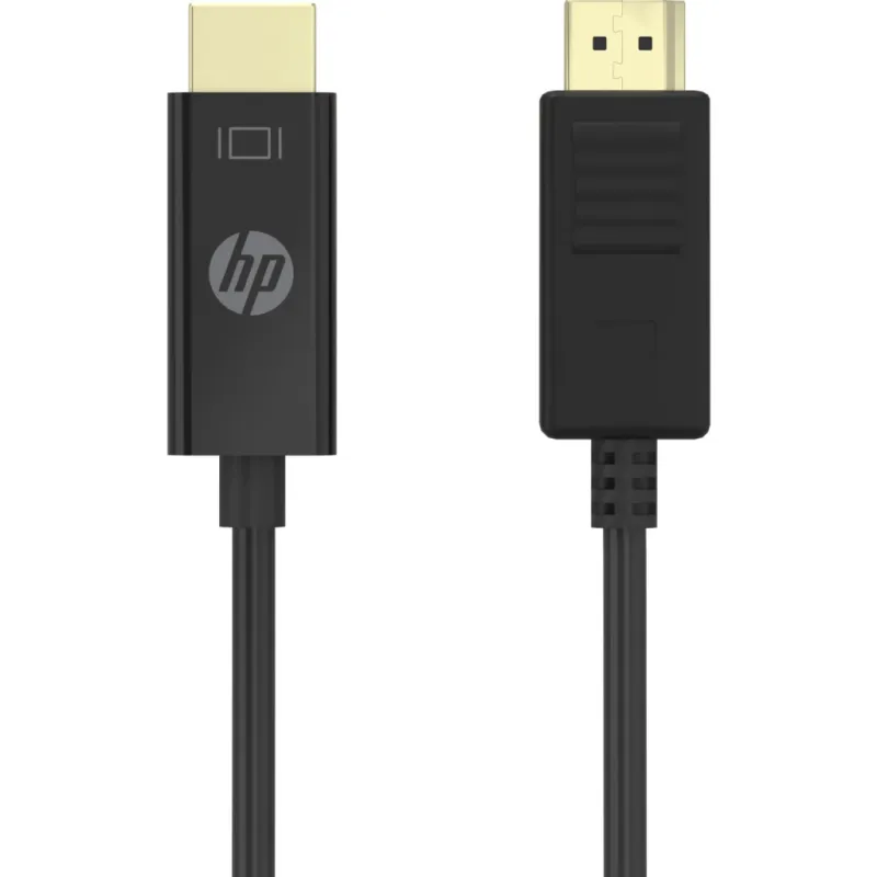 Кабель мультимедійний DisplayPort M to HDMI M 2.0m 4K60Hz active HP (DHC-DP04-02M)