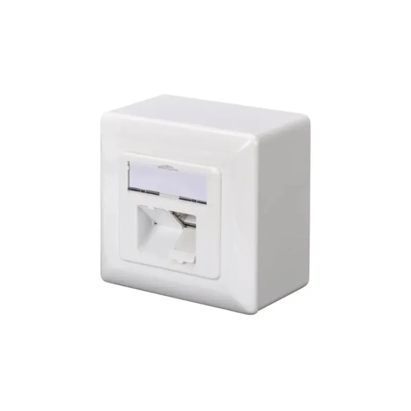 Комп'ютерна розетка Digitus 2xRJ45 FTP, для відкритої проводки (DN-9002-N)