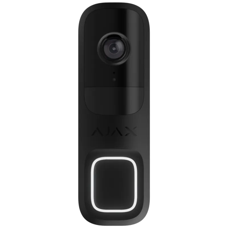 Панель виклику Ajax Doorbell black