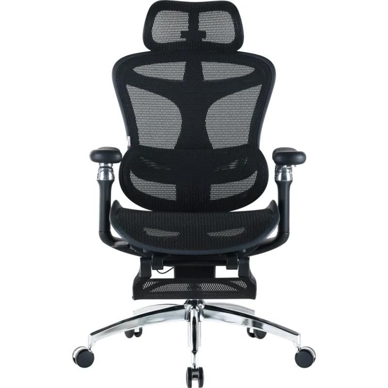 Офісне крісло Sihoo Крісло офісне з підставкою для ніг Sihoo DORO C300 Pro Mesh Black with (DORO-C300-PRO-M101-JT)