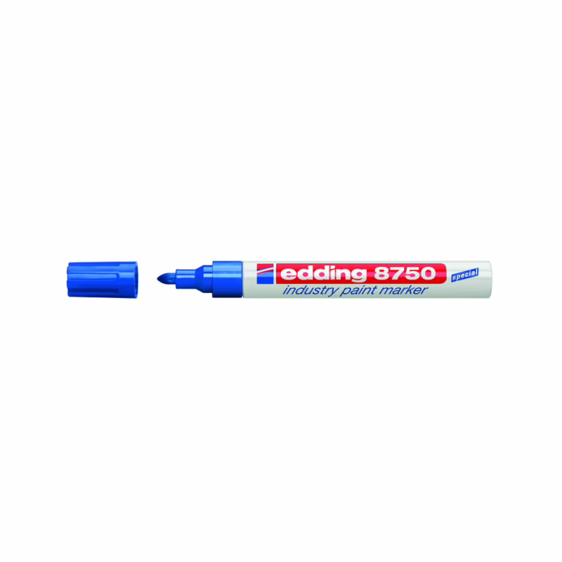 Маркер Edding Спеціальний промисловий лак-маркер Industry Paint 8750 2-4 мм Синій (e-8750/03)