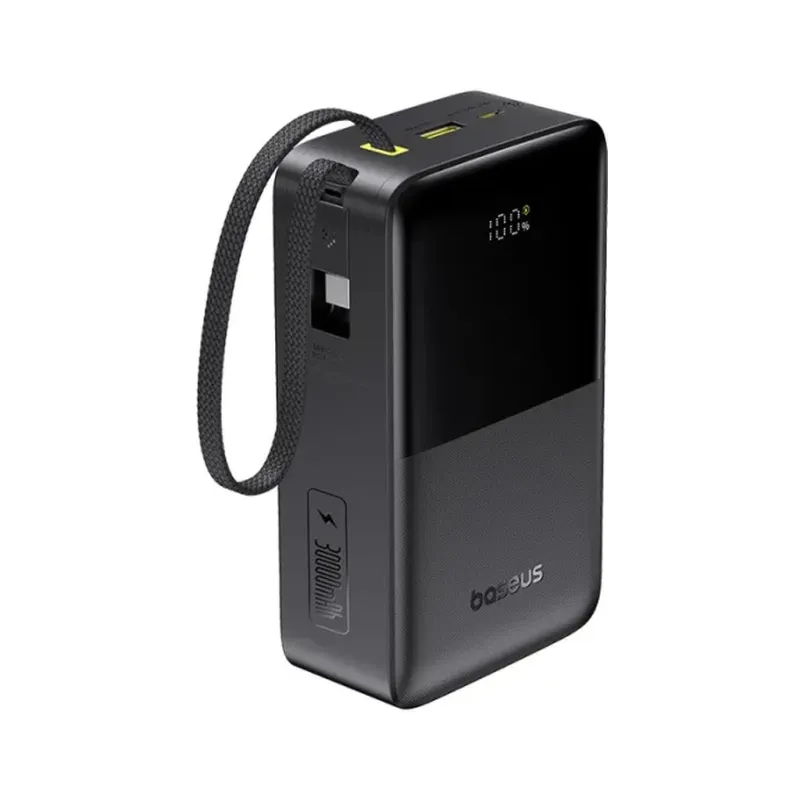 Батарея универсальная Baseus EnerFill FC51 Bipow2 Pro 30000mAh 22,5W build cab.USB-C black (E0028100)