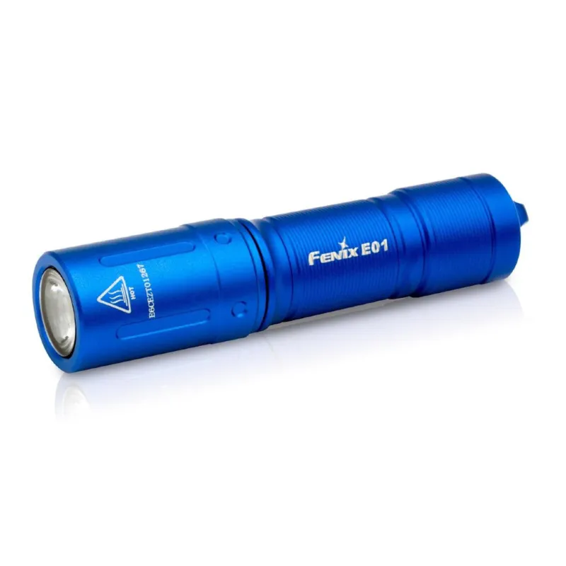 Фонарь Fenix E01 V2.0 Blue (E01V20blue)