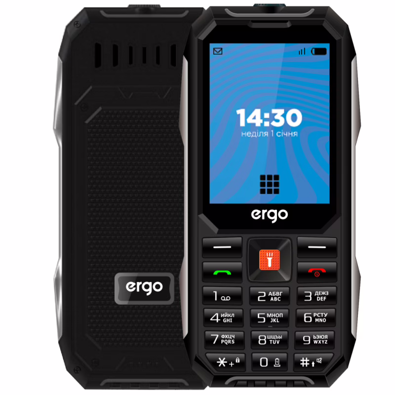 Мобільний телефон Ergo E283 Black