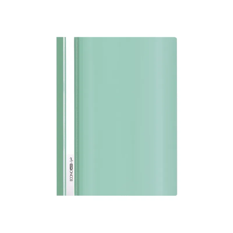 Папка-швидкозшивач Economix А4 Light без перфорації, зелена (E38503-04)