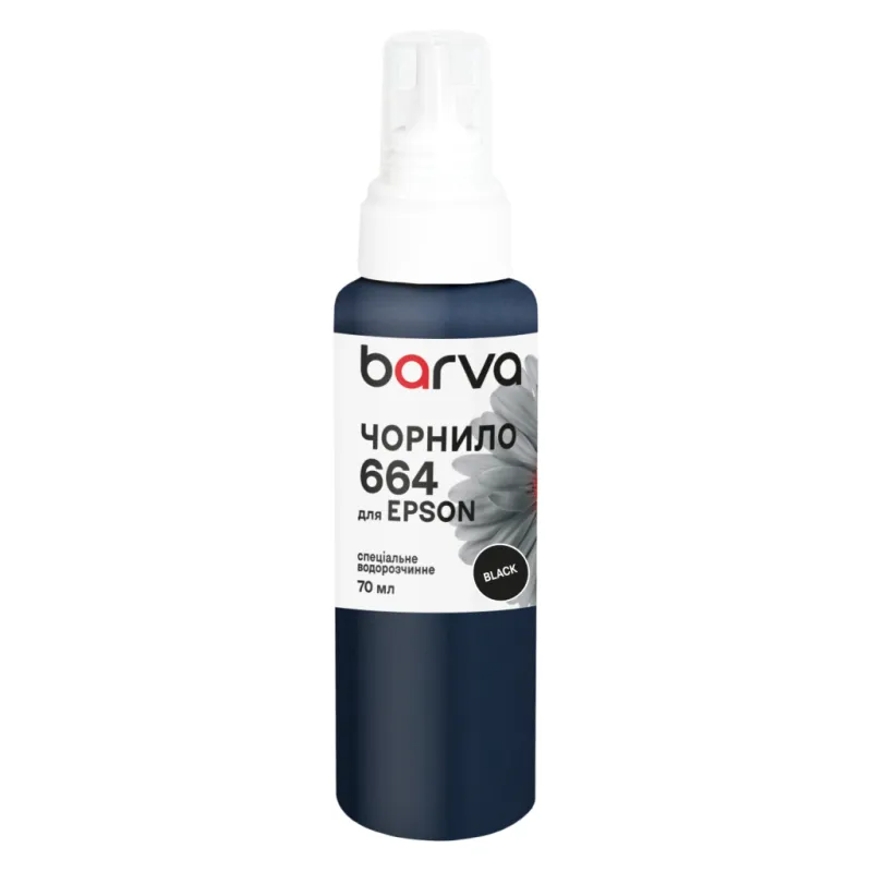 Чернила Barva Epson 664 70 мл, special black (E664-398e)