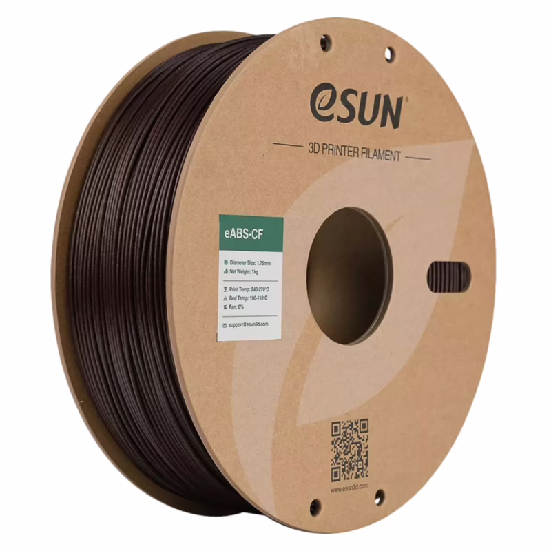 Пластик для 3D-принтера eSUN EABS-CF 1,75mm 1kg DARK RED (EABS-CF-P175AR1)