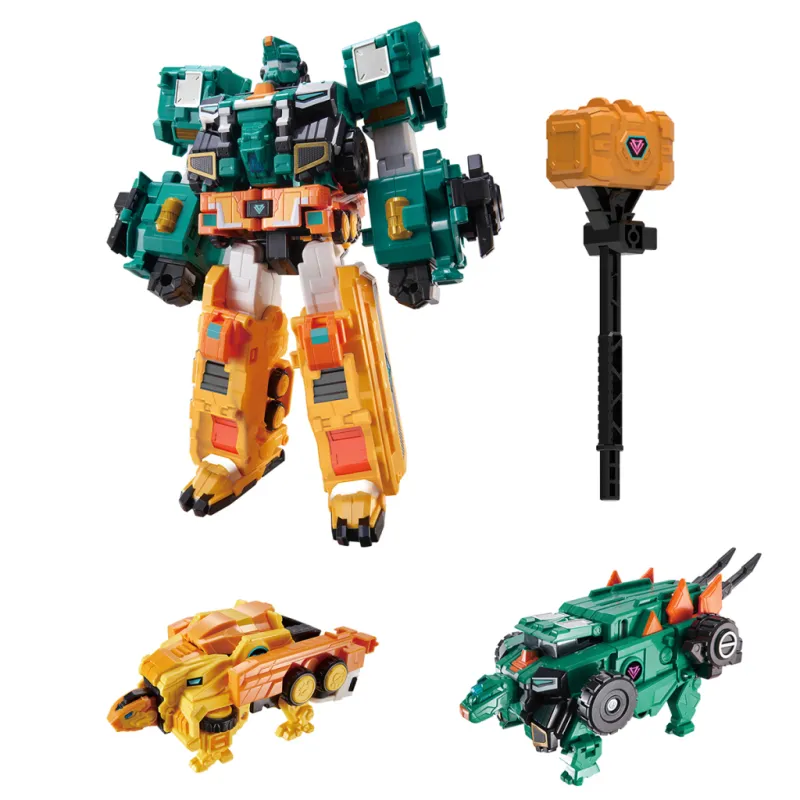 Трансформер Dinoster Стего Трон (2 машини, динозаври) (EU580804)