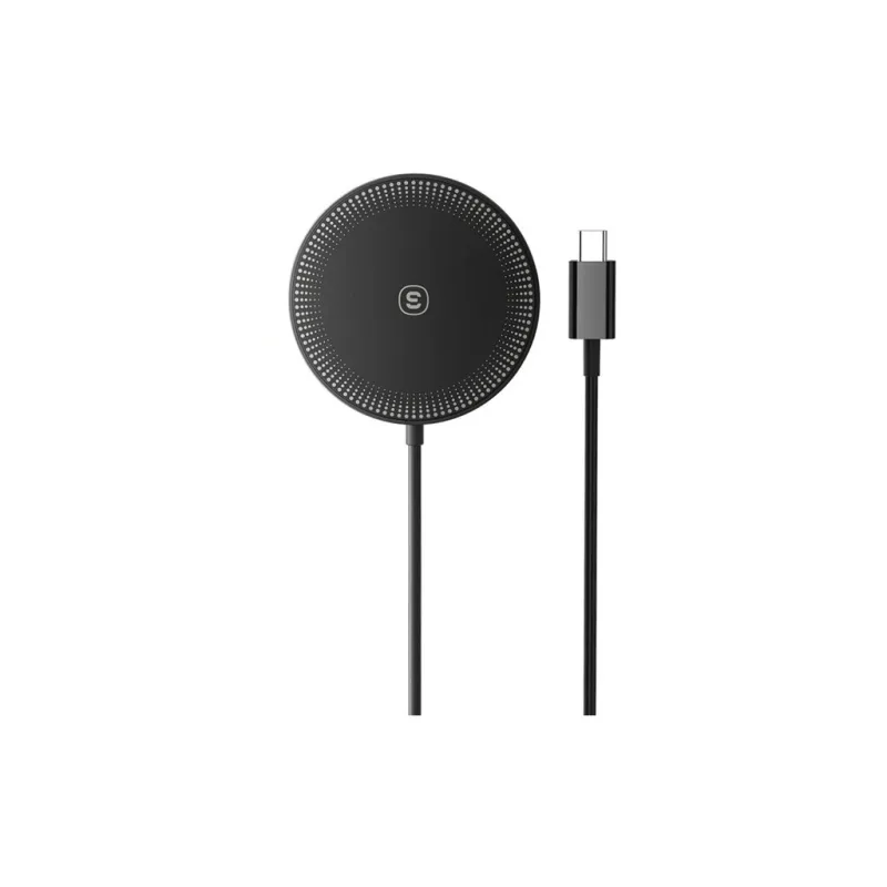 Зарядний пристрій Essager 2-in-1 wireless charger 15W black (EWXCX-CF01-Z)