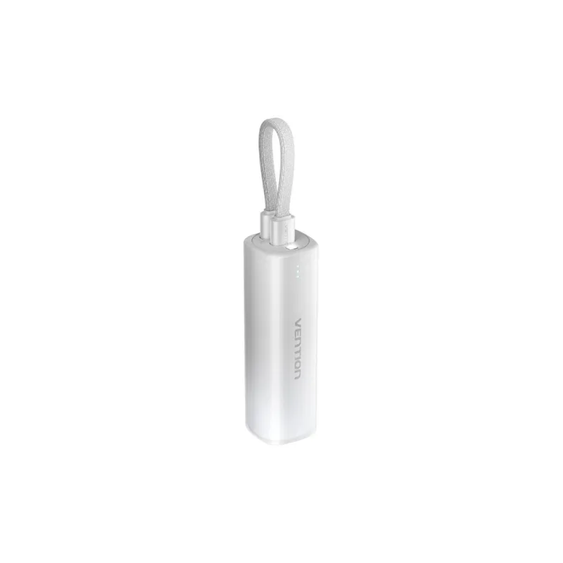 Батарея универсальная Vention 5000mAh 20W PD, USB-C In/Out, Lightning In/Out, with cable, Gradient Gray (FHWM0)