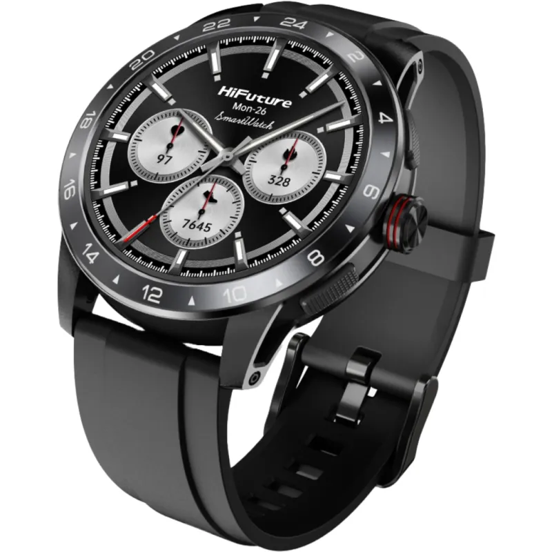 Смарт-годинник HiFuture flex 2 black (flex2.black)