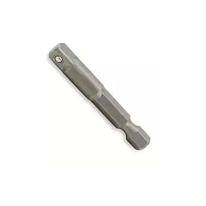 Адаптер для інструменту Toptul для головок під шуруповерт 1/4"х1/4" L50 шестигранний (FPKA0808)