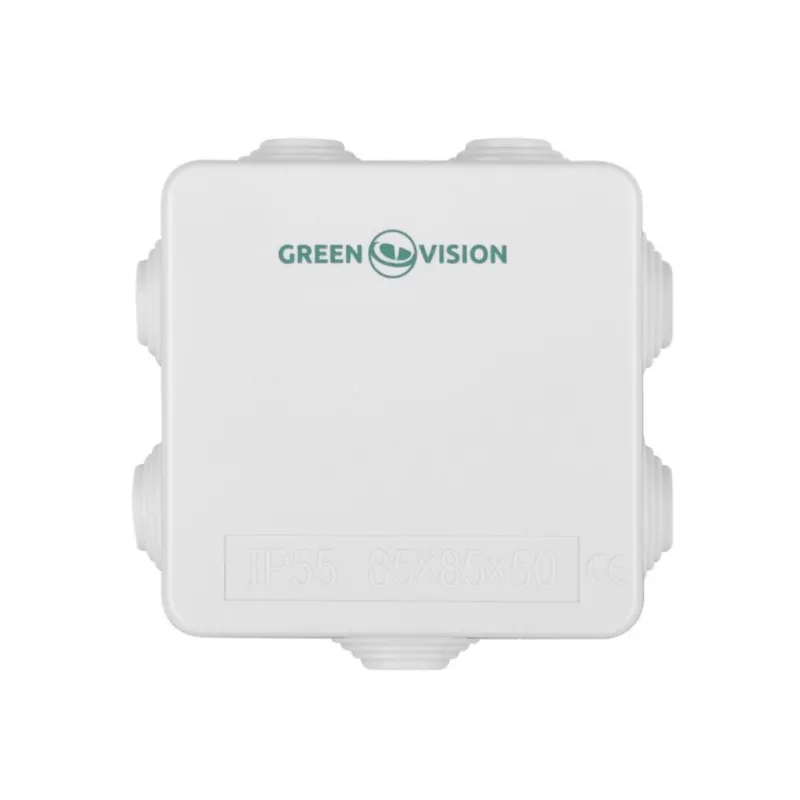 Розподільча коробка Greenvision G85х85х50 IP65