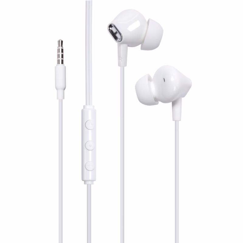 Наушники Vention Echo Lite 3.5mm In-Ear Wired White (GBAWAV)