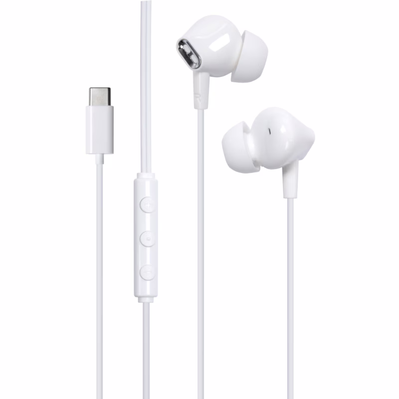 Навушники Vention Echo Lite USB-C In-Ear Wired White (GBBWAV)