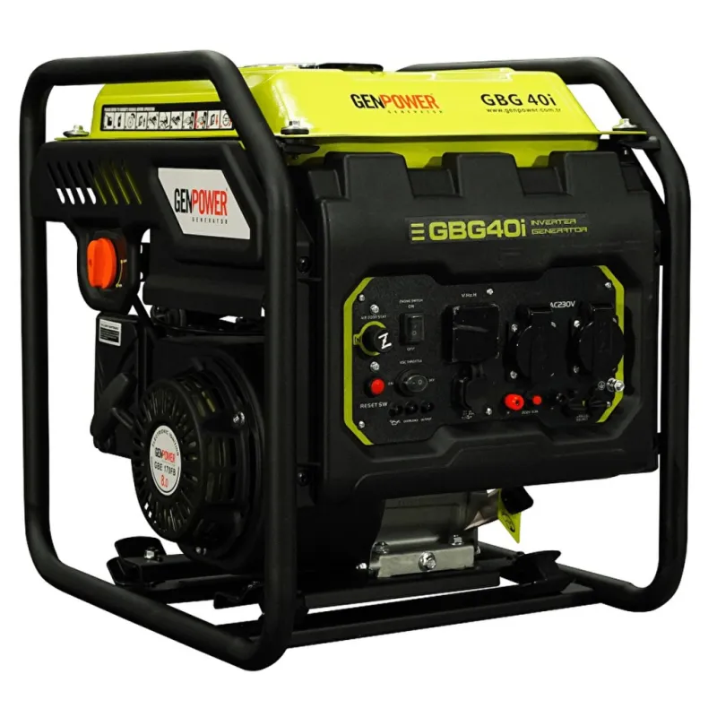 Генератор GenPower інверторний GBG 40I 3.5kVA (4kVA), 230V, 50Hz, 15.0л. (GBG 40I)