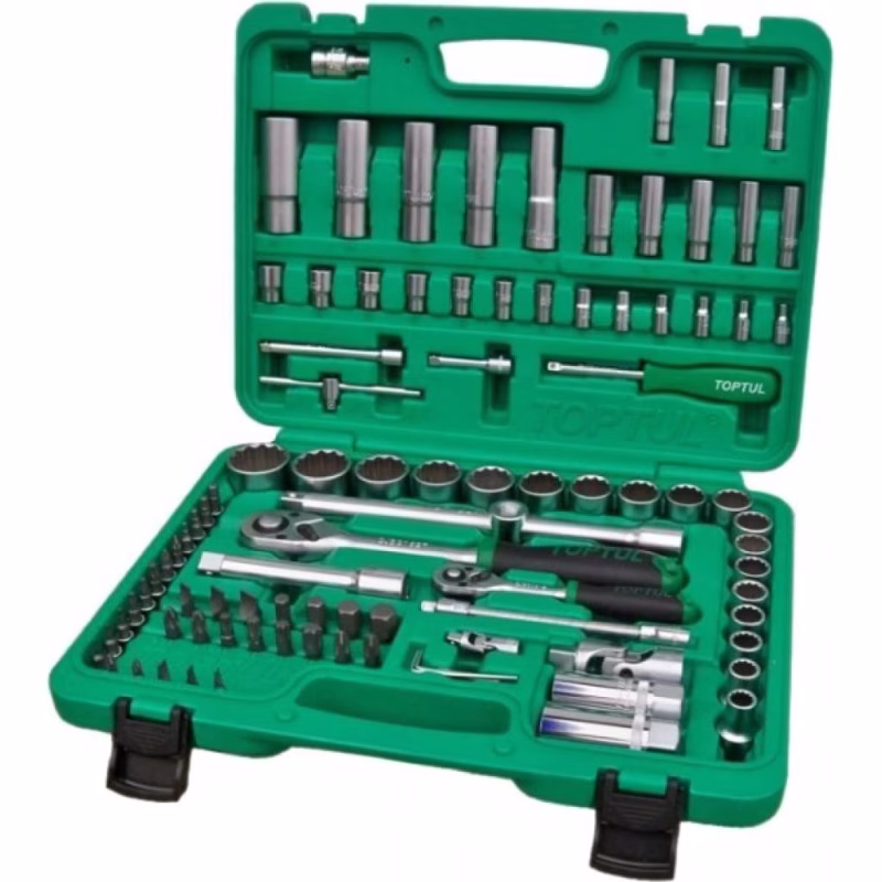 Набор инструментов Toptul для автомобіліста 1/4", 1/2" 94од. (12-гр.) (GCAI094R1)