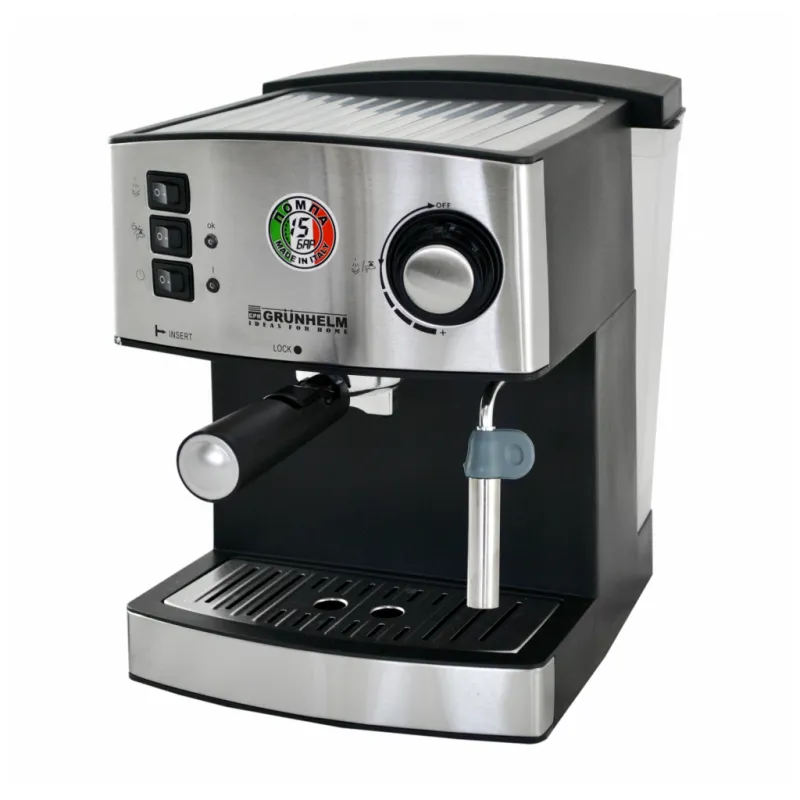 Ріжкова кавоварка еспресо Grunhelm GEC15