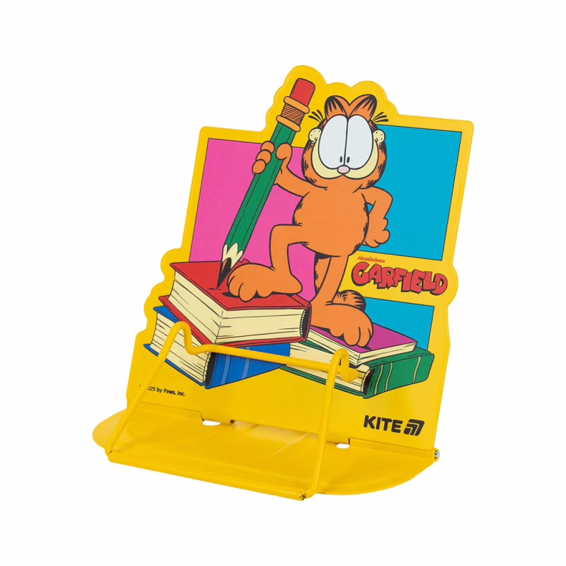 Підставка для книг Kite Garfield, металева (GF25-392)