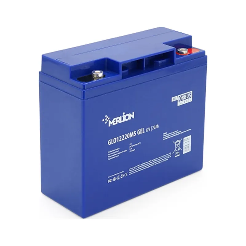 Батарея до ДБЖ Merlion GLO 12V 22Ah (GLO12220M5 GEL)