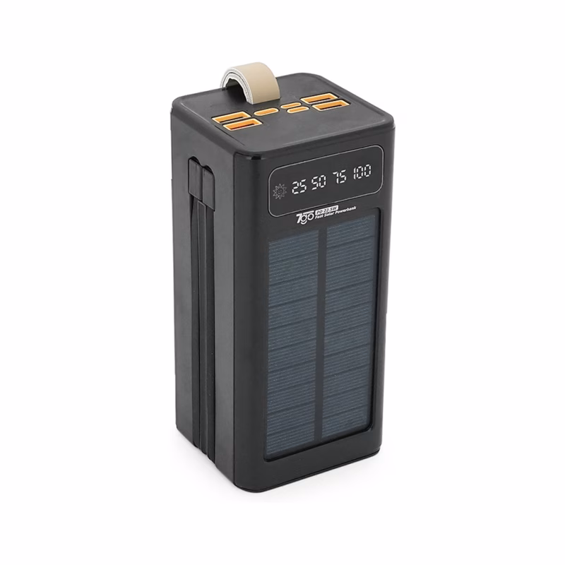 Батарея универсальная 7GO 50000mAh PD/22.5 Solar Black (GPW-01 / 45006)