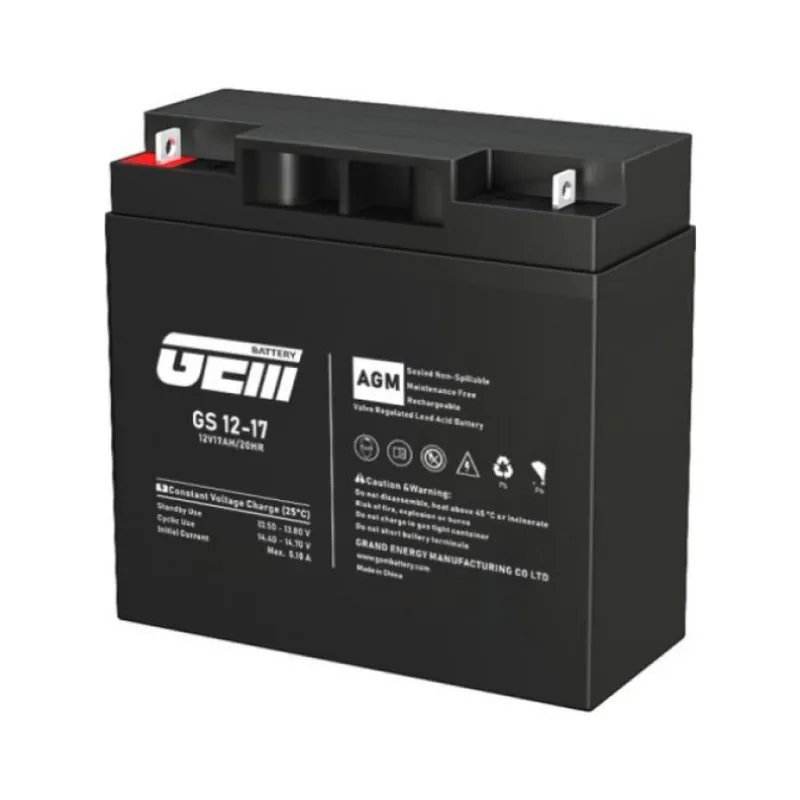 Батарея до ДБЖ GEM GS 12V-17Ah (GS 12-17)