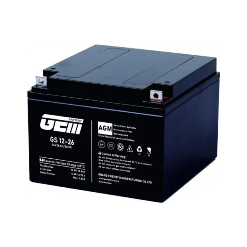 Батарея до ДБЖ GEM GS 12V-26Ah (GS 12-26)