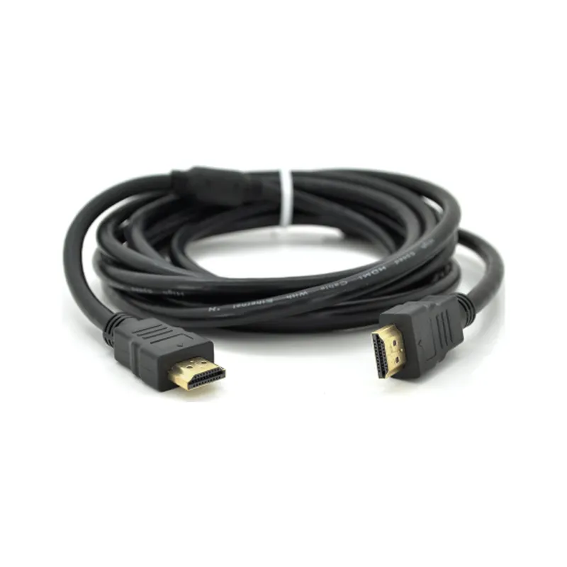 Кабель мультимедійний HDMI M to HDMI M 5.0m V1.4 1080P black Ritar (HDMI(M)/(M)V1.4-5m-94P)