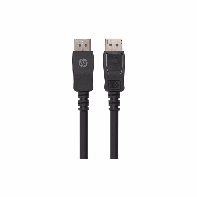 Кабель мультимедійний DisplayPort M to DisplayPort M 2.0m V1.2 4K60Hz black HP (HP_DHC-DP01-2M)