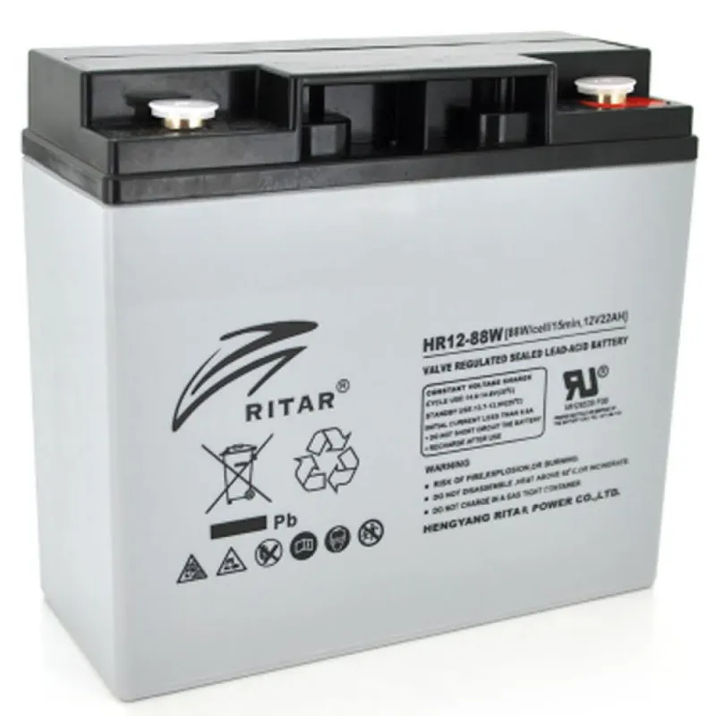 Батарея до ДБЖ Ritar HR1288W, 12V-22.0Ah (HR1288W)