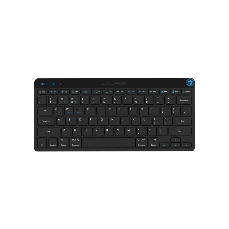 Клавіатура Jlab GO Bluetooth/Wireless Black (IEUKGOKEYBRBLK4)