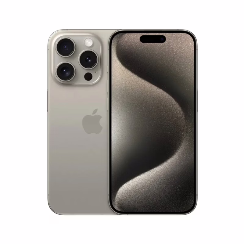 Мобільний телефон Apple iPhone 15 Pro 256Gb Natural Titanium (Grade A) USED (iP15Pr25NaT_A)