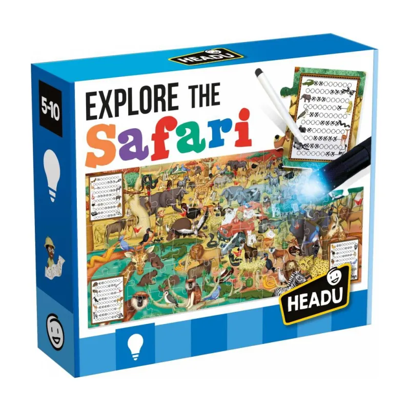Пазл Headu Досліджуйте сафарі (IT21420)