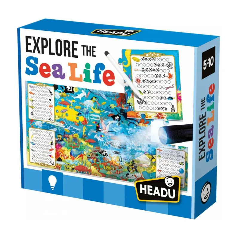 Пазл Headu Исследуйте морскую жизнь (IT22311)