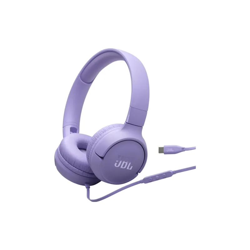 Наушники JBL Tune 520C USB-C Purple (JBLT520CPUR)