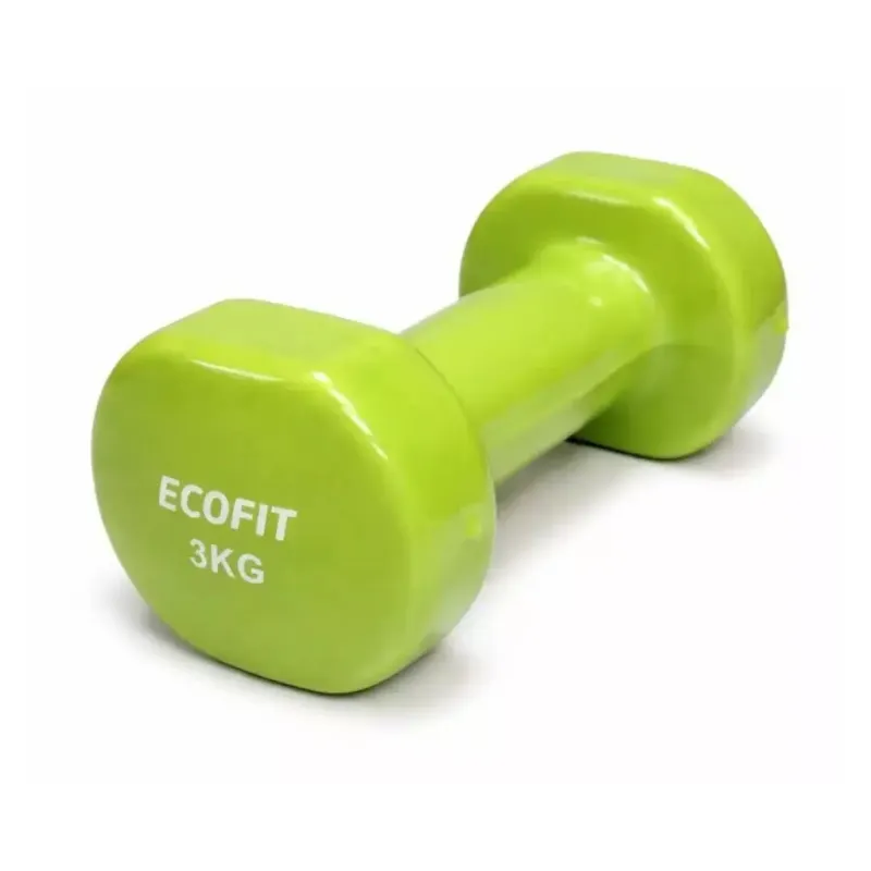 Гантель Ecofit MD2025 з вініловим покриттям 3 кг (K00026986)