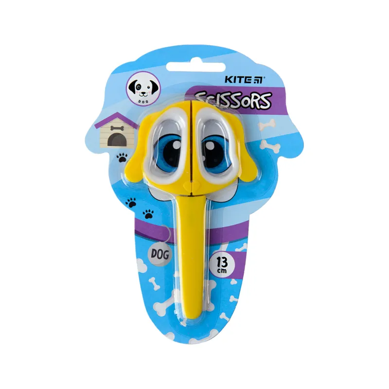 Ножницы Kite детские в футляре Puppy, 13 см (K21-017-04)