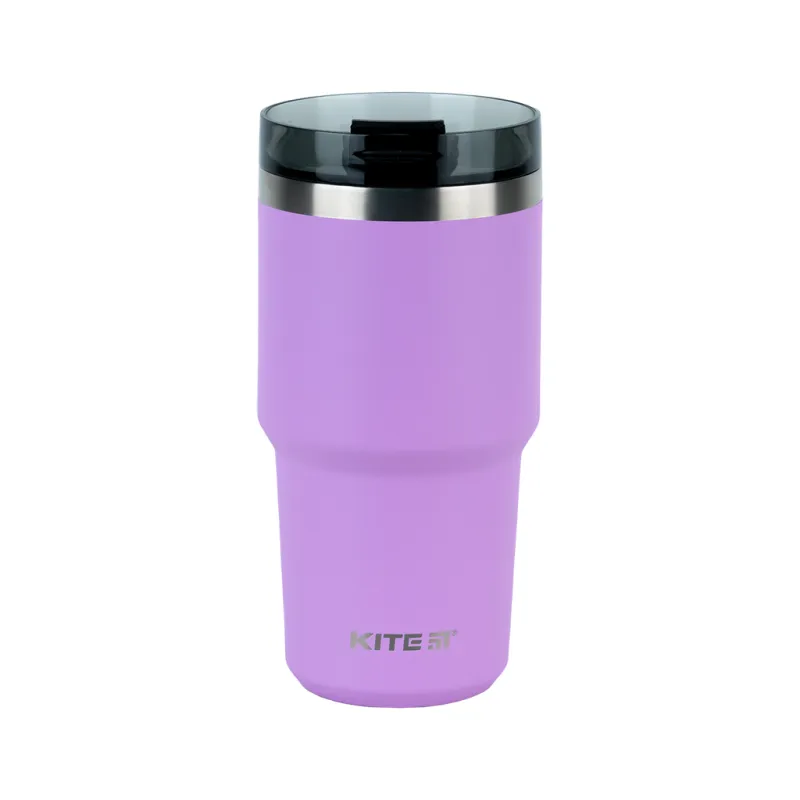 Термокружка Kite 600 мл фіолетова (K24-1206-2)