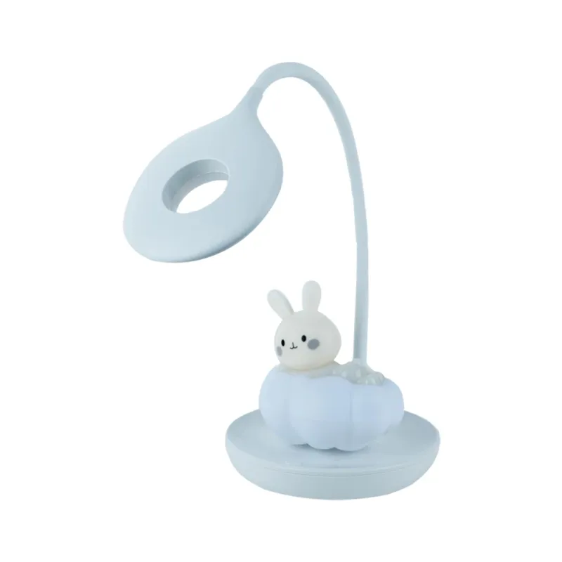 Настільна лампа Kite Cloudy Bunny LED з акумулятором , біла (K24-493-1-1)
