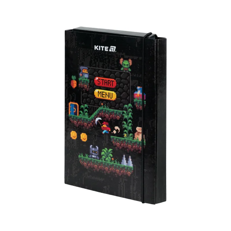 Папка для зошитів Kite В5 на гумці Pixel Game (K25-210-2)