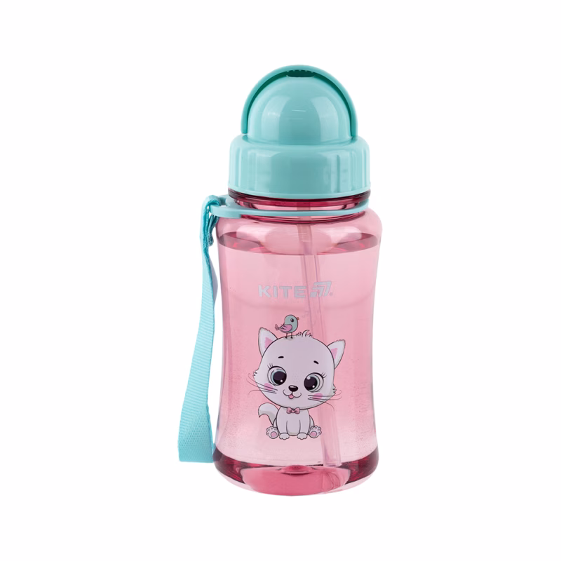 Поильник-непроливайка Kite Kitty, 350 мл, рожева (K25-399-2)
