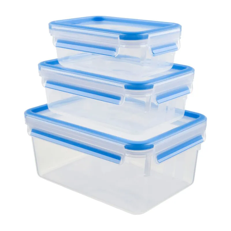 Пищевой контейнер Tefal Mseal Fresh набір 3 шт 0.55л 1.0л 2.3л (K3028912)