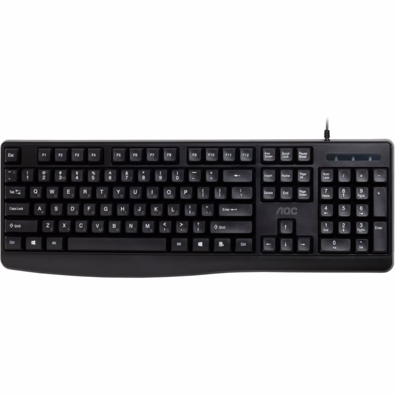 Клавиатура AOC KB120B USB UA Black (KB120B/97)