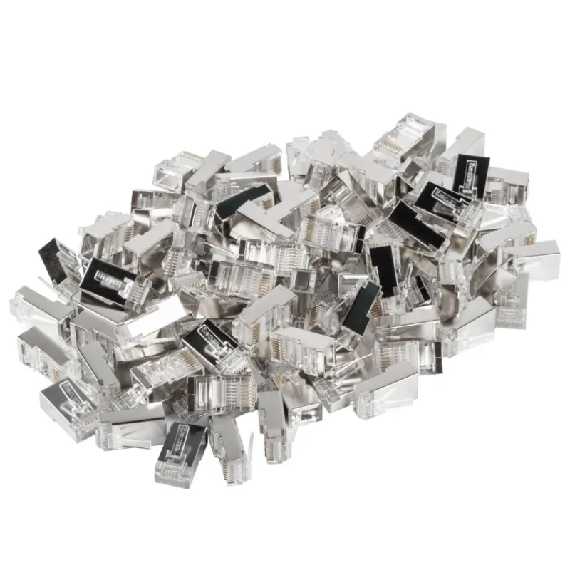 Конектор RJ45 cat.5e STP 8P8C 100шт/пак Kingda (KDPG8015/100)